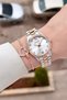 Bronze Metallic Color 2 Year Warranty Women's Wristwatch and Bracelet - 3