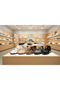 Tokyo - 193-1 Women's Straw Sneaker with Suede Details and Beaded Calla - 5