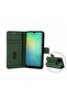 Mi Note 10 Case Front and Back Protected Leather Design Flip Wallet Card Holder Cover - 6