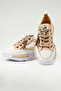 Tokyo - 172 Tulle Detailed Linen Sneakers Heel Height (5cm) - 3