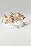 Tokyo - 172 Tulle Detailed Linen Sneakers Heel Height (5cm) - 2