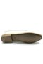 Godwit Genuine Leather Orthopedic Women's Casual Ballerina Shoes Beige - 6