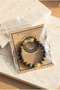 Men's Bracelet Luck Evil Eye 8 mm Daily Jewelry Accessory with Natural Stone Detail - 4