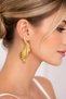 Steel Invoiced Earrings, Guaranteed to Not Fade Color