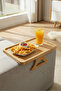 Sofaserve Rectangular Bamboo Sofa Tray 27X20 cm - 6