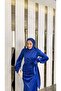 Side Tied Hijab Evening Dress - 5