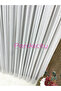 Honeycomb Floor Ironing Curtain, Suitable for All Rooms, Plain Grek Tulle Curtain, Tight Pleat 1/3. The Sample Fabric Is 30X28 in Size. - 3