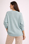 Women's Vita-260 Maviş Crew Neck Basic Knitwear Sweater Mint - 2