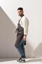 K-187 Classic – Dark Gray Long Apron - 2