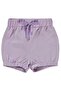 6-18 Months Girls' Shorts with Elastic Legs - Lilac