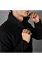 Jp0795 Mt Ess Fz Fl Men's Polar Jacket Black - 7
