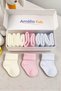 Organic Cotton Unisex 5-Piece Boxed Premium Newborn Baby Socks - 3