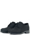Black Glittery Lace-Up Suit Classic Children's Shoes - 5