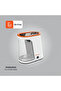 Lifetsyle 1200W Detachable Tank Popcorn Maker - White And Orange - 7