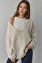 My Fashion Oversized V-Neck Buttoned Knitwear Cardigan