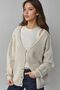 My Fashion Oversized V-Neck Buttoned Knitwear Cardigan - 3