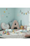 Litera, Letter A, Pillow, Throw Pillow, Fiber Filled, Welsoft Fabric, 40 cm - 6