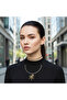 Antique Metal Palm Tree Figured Necklace – Stylish and Minimalist Design - 5