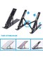 Stand Durable Metal Foldable Adjustable Black Color Notebook Laptop Stand Tablet Laptop Holder - 6
