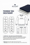 Women's Relax Fit Comfortable Cut Cotton Soft Textured Fleece Lined Crew Neck Sweatshirt - 8