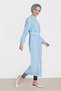 Birded Tunic with Tassel Details on the Back 4473 - 2