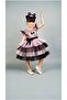 Kuromi Crown Accessory Sequin Printed Birthday Girl Dress 3/10 Years - 3