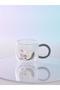 Double Wall Animal Glass Mug 280 ml - 3