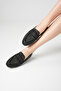 Women's Stoned Babet Mery Ceyn Stoned Flat Square Loafer Stylish Babet - 4