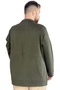 Mode XL Large Size Men's Cardigan Zippered Stell Stand Collar 20571 Khaki - 6