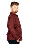 Mode XL Men's Shirt Gabardine Double Pocket 20360 Plum - 7
