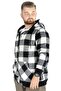 Mode XL Men's Lumberjack Hooded Sweat Pocket 21574 Black - 5