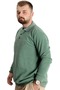 Mode XL Large Size Men's Sweat Polo with Thessaloniki Embroidery 20440 Çağla - 7