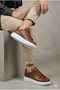 Premium Stylish Daily Comfortable and Comfortable Sneaker Sports Shoes Brown - 3