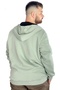Mode XL Men's Sweat Hooded Zippered Vintage 22537 Water Green - 6