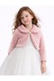 ❤️   Red Girl's Plush Bolero Party & Holiday Jacket - 5