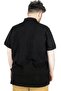 Mode XL Large Size T-Shirt Polo Surfing 22328 Black - 8