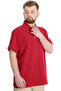 Mode XL Large Size Men's T-Shirt Polo Adventure 23323 Claret Red - 7