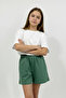 100% Cotton Girls Shorts with Side Stripe