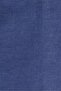 Men's Big Size Plus Size Long Sleeve Cotton Oxford Texture Single Pocket Indigo Button Lapel Shirt - 4
