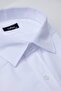 Large Size Long Sleeve Easy-Iron Plain Men's White Shirt