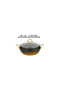 Caldora 7 Piece Granite Casserole Cookware Set with Black Gold Handles - 20/24/26 Deep /26 Casserole Pan - 4