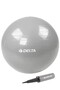 Silver Pilates Ball and Pump Set Suitable for Those with a Height Range of 75 cm Deluxe 170 cm - 179 cm