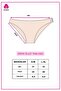 Women's 5-Piece Patterned Cotton Lycra Panties - 6