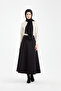 Women's Hijab Scuba Fabric 92 cm Long Flared Skirt