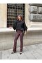 Women's Oversize Relaxed Fit Boat Neck Short Sleeve Knitwear Blouse - 7