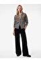 Long Sleeve Crew Neck Ethnic Patterned Knitwear Cardigan - 2