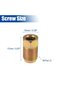10Pcs Brake Pipe M10x1.0 Threads Car Brake Line Fittings 17 X 10mm For 3/16" Steel Brake Line Tub... - 5