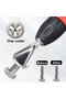 Hexagonal Black New Type External Chamfering Tool Angle Lap Trimming Debur Triangle/Hexagonal Handle - 5