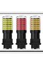 قطعتان من مصابيح LED بيضاء فائقة السطوع للرجوع للخلف، طراز 3157/4157، متوافقة مع نظام CANBUS - 2