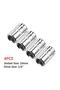 4pcs Socket Chrome Vanadium Steel 1/4 Inch Drive 6-Point 10mm Socket 6 Point Socket DIY Hand-maki... - 8